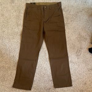 Weatherproof brown 32x30 work pants.